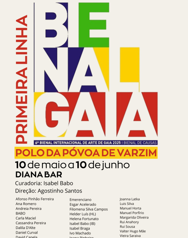 "Primeira Linha": 6.ª Bienal Internacional de Arte de Gaia