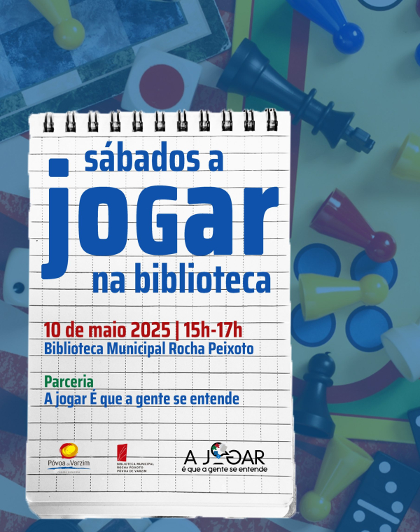 Sábados a Jogar na Biblioteca