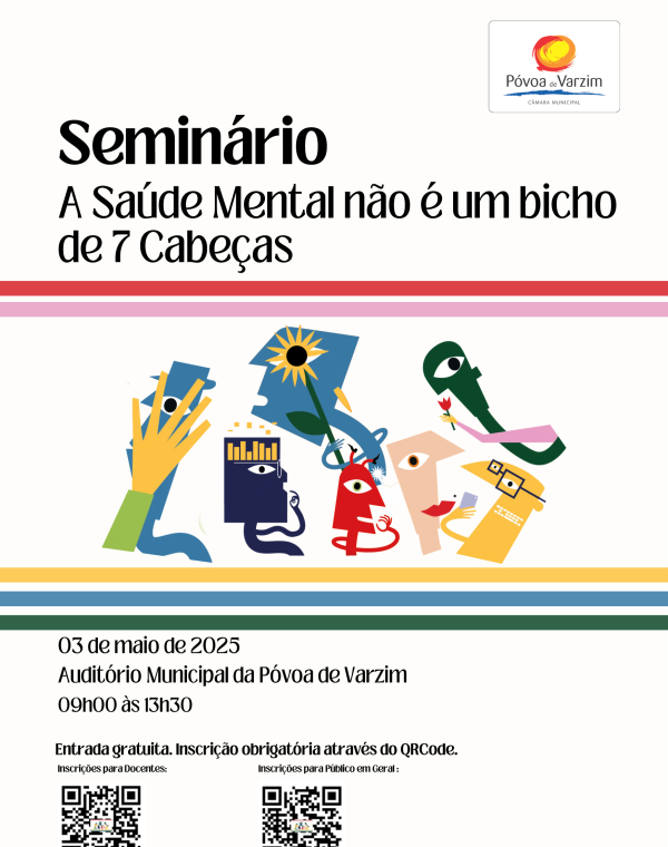 Seminário “A Saúde Mental não é um bicho de 7 Cabeças”