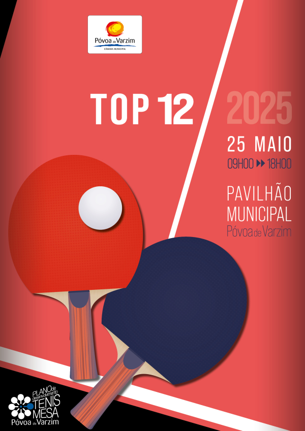 Top 12 Ténis de Mesa