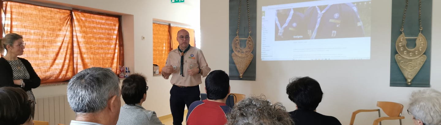 "À descoberta de..." Chefe do Agrupamento de Laúndos