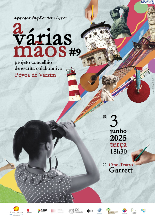 Apresentação do livro "A várias mãos #9"