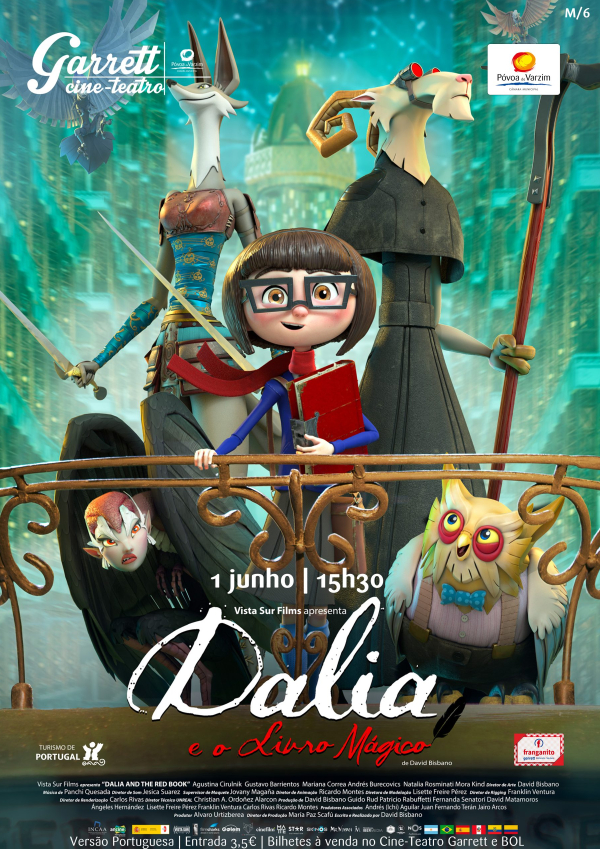 Cinema "Dália e o Livro Mágico"