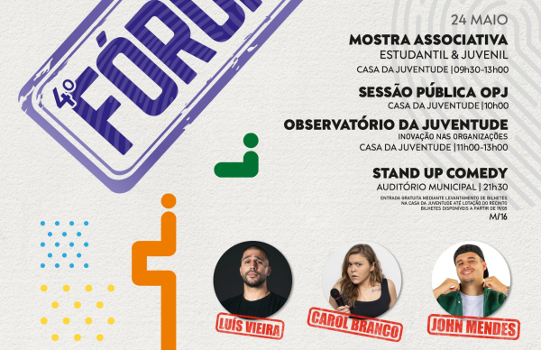 Município dinamiza quarta edição do Fórum Juvenil