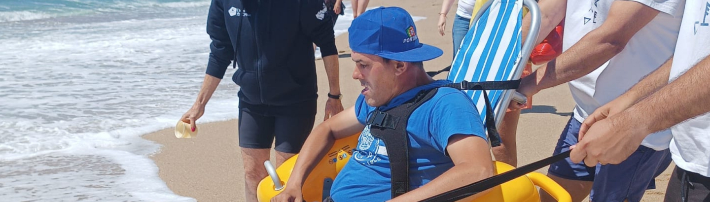 IN Póvoa – Praia Acessível promove ações de capacitação para monitores e voluntários