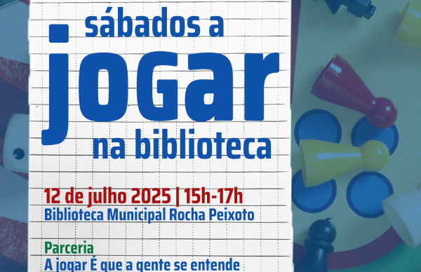 Sábados a jogar na Biblioteca