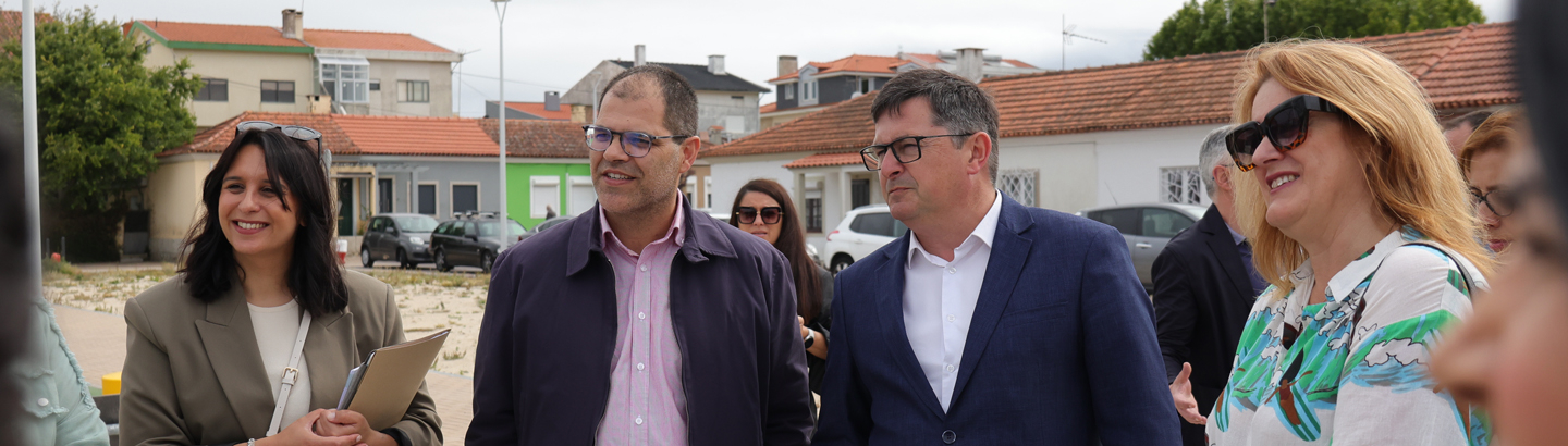 Visita de Acompanhamento da Estrutura de Missão PRR e AMP ao Projeto “É Bom Viver no Bairro” em Póvoa de Varzim