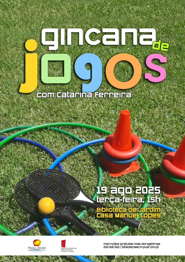"Gincana de Jogos" com Catarina Ferreira