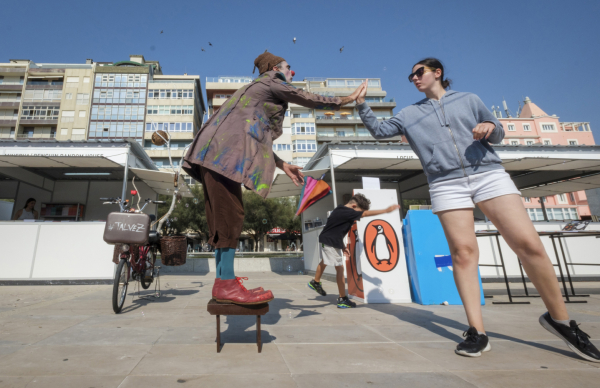Animação de Rua "Talvez - A Poética do Palhaço"