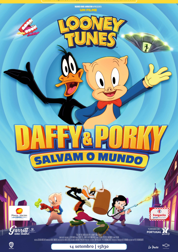 Cinema "Looney Tunes: Daffy & Porky Salvam o Mundo"
