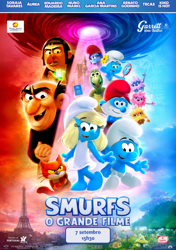 Cinema "Smurfs: o Grande Filme"