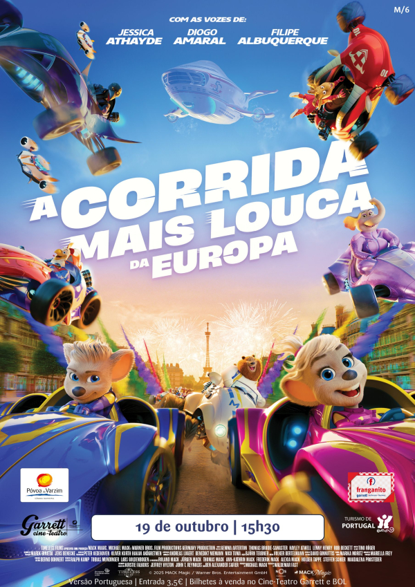 Cinema "A Corrida mais louca da Europa"