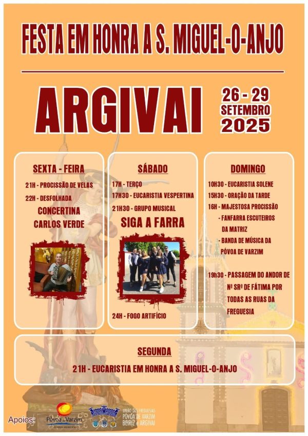 Festa em honra de S. Miguel-O-Anjo em Argivai