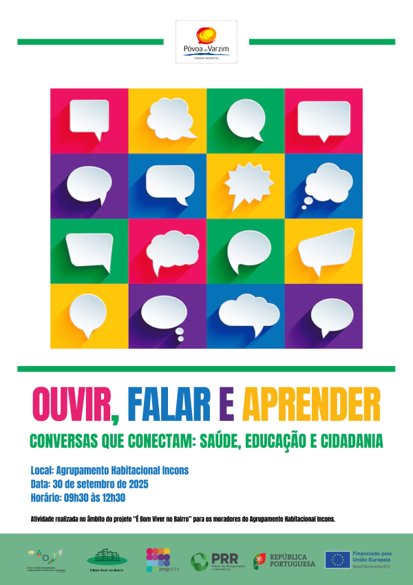 "Ouvir, Falar e Aprender"
