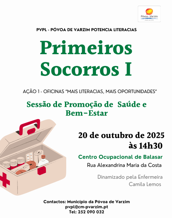 Sessão "Primeiros Socorros I"