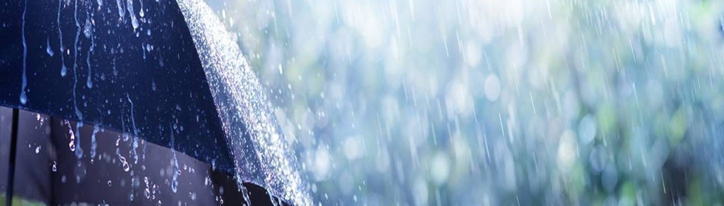 Aviso à população: precipitação intensa e vento forte