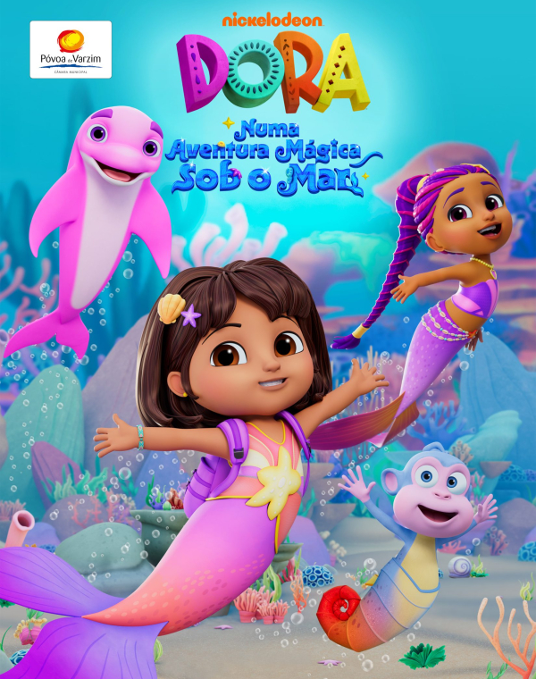 Cinema "Dora: numa aventura mágica sob o mar"