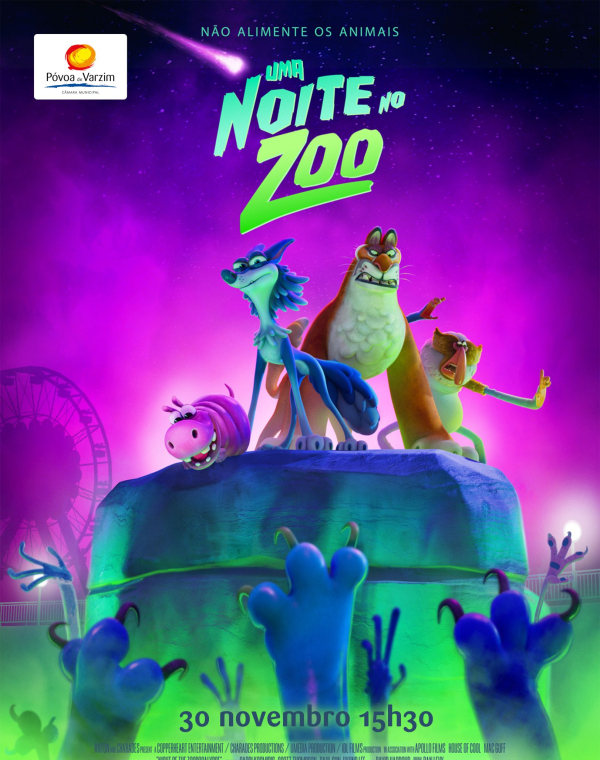 Cinema "Uma noite no Zoo"