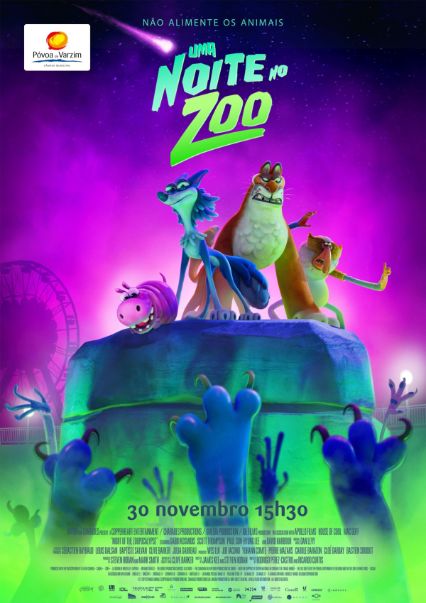 Cinema "Uma noite no Zoo"