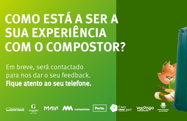 LIPOR avalia projeto de compostagem caseira e comunitária