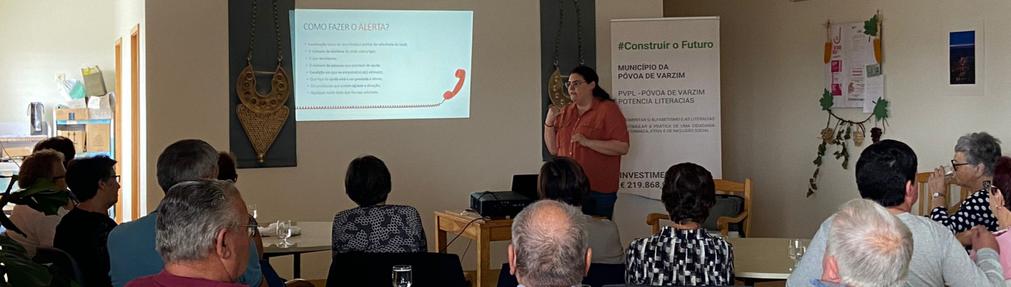 Sessão de Promoção de Saúde e Bem-Estar sobre “Primeiros Socorros” no Centro Ocupacional de Laúndos