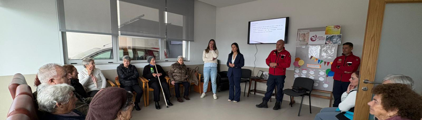 Ação de sensibilização alerta utentes dos Centros Ocupacionais para situações de emergência