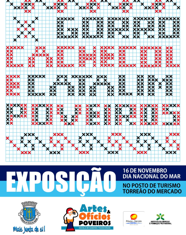 Exposição de Gorros, Catalim e Cachecóis em Lã Poveira