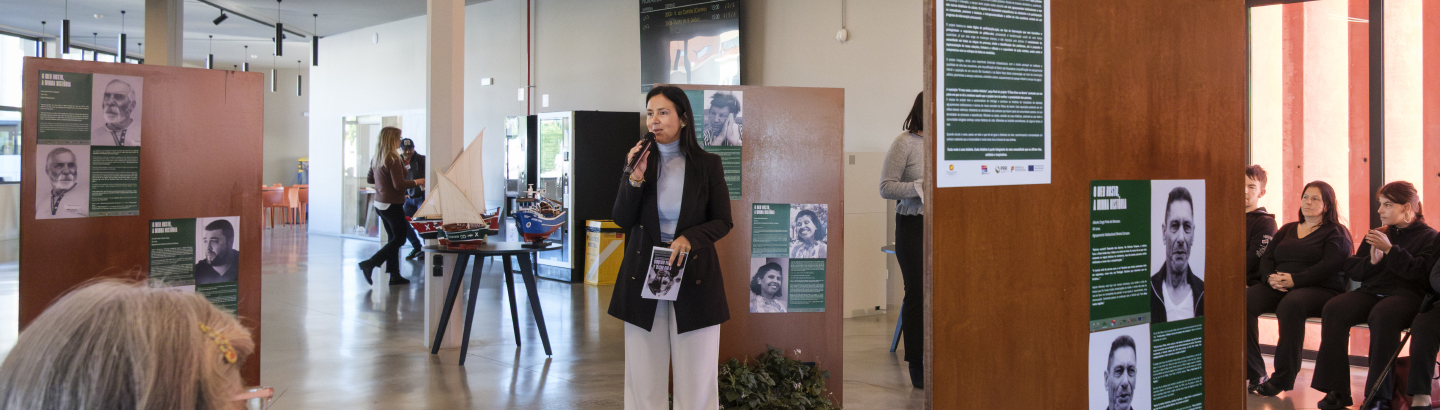 "O Meu Rosto, a Minha História" em exposição no Centro Coordenador de Transportes