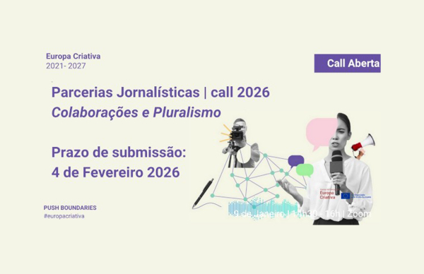 Parcerias Jornalísticas - Encontre um parceiro: sessão de pitching on-line