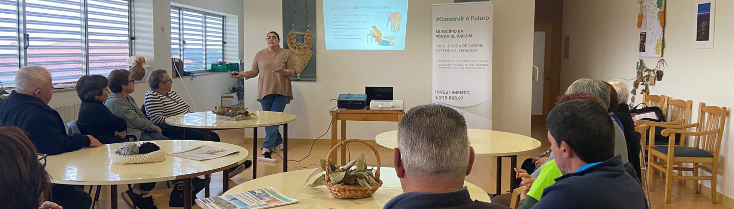 Sessão de Promoção de Saúde e Bem-Estar sobre “Primeiros Socorros II”