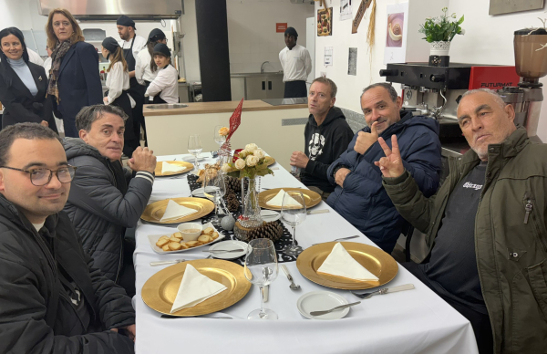 Almoço de Natal do Projeto PVPI reúne utentes e celebra parcerias