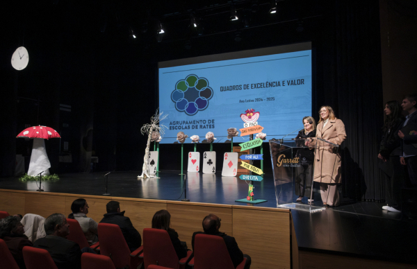 Alunos da Escola de Rates distinguidos por mérito escolar