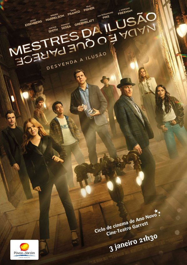 Cinema "Mestres da Ilusão: Nada é o que parece"
