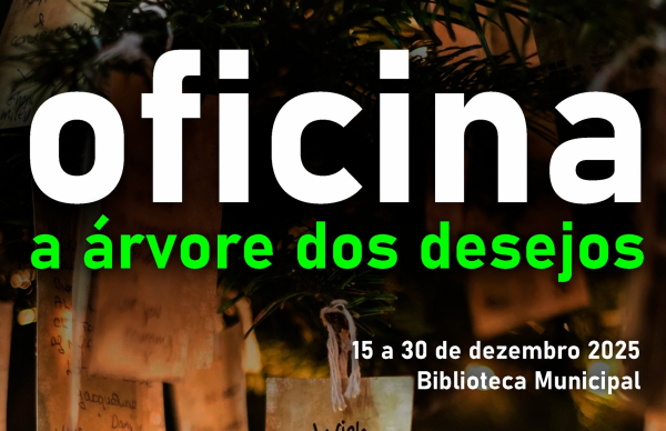 Deixe os seus desejos para 2026 na Biblioteca Municipal