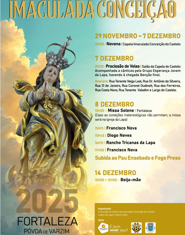 Festas em honra da Imaculada Conceição