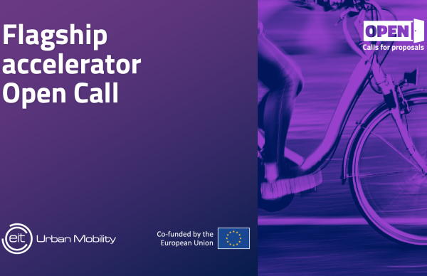 Flagship Accelerator Open Call para programa europeu de aceleração em mobilidade urbana