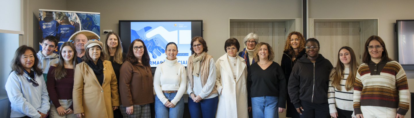 BCVPV integra 15 novos voluntários