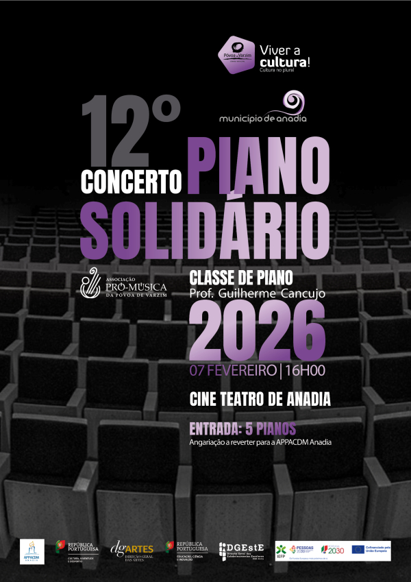 12.º Concerto Piano Solidário