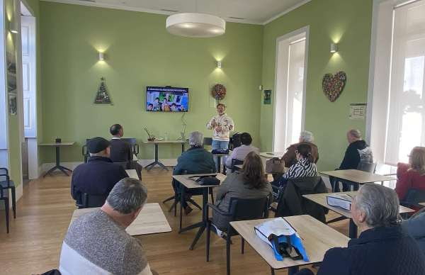 "À descoberta de…" Manuel Marques, no Centro Ocupacional da Lapa