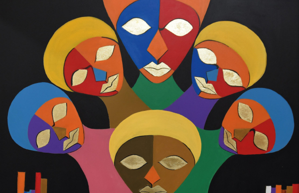 Exposição de pintura a visitar na Biblioteca Municipal