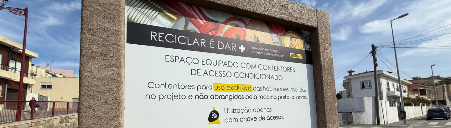Informação: Póvoa de Varzim testa contentores de resíduos inteligentes com acesso eletrónico