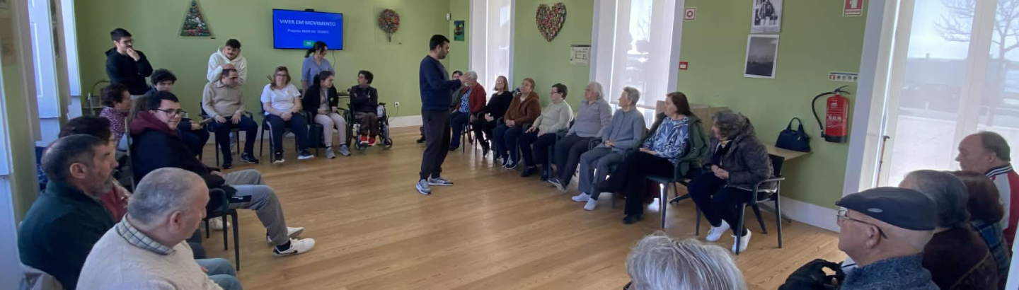 “Viver em Movimento” – Mar de Todos vai aos Centros Ocupacionais