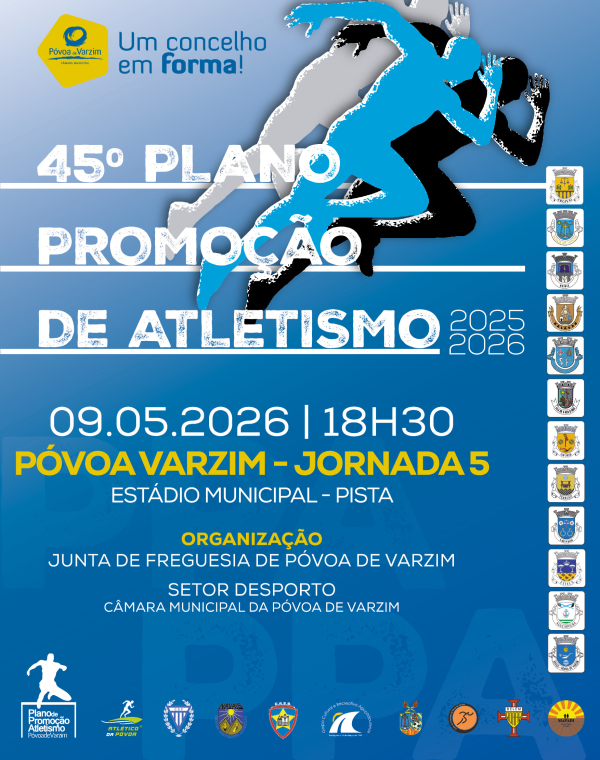 5.ª  Jornada do Plano de Promoção de Atletismo