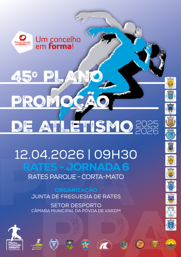 6.ª Jornada do Plano de Promoção de Atletismo