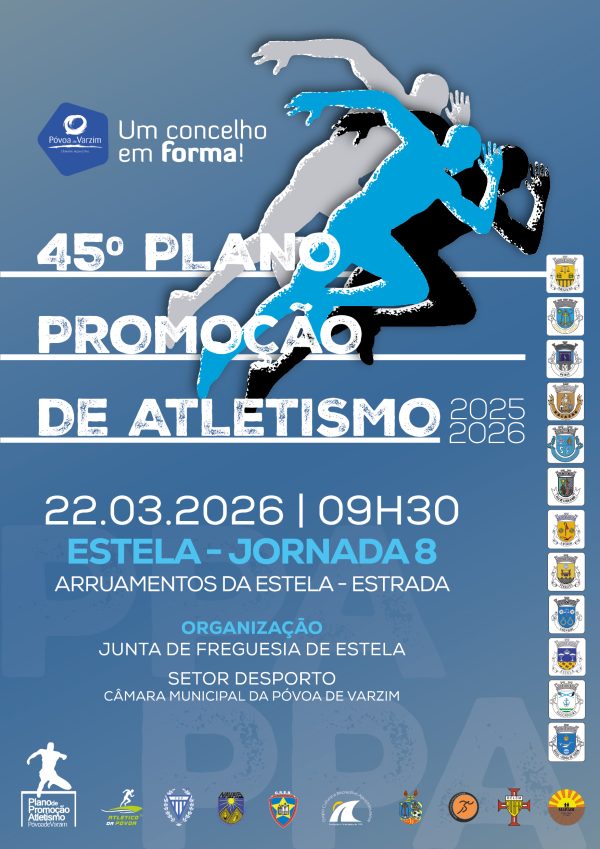 8.ª Jornada do Plano de Promoção de Atletismo