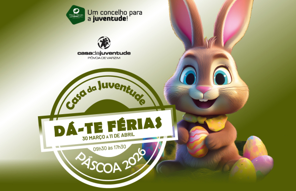 Casa da Juventude organiza programa de férias da Páscoa