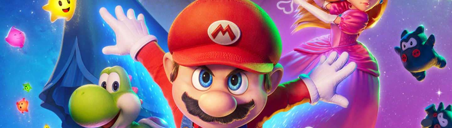 Cinema "Super Mario Galaxy: o filme"