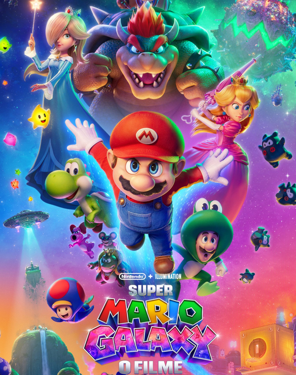 Cinema "Super Mario Galaxy: o filme"
