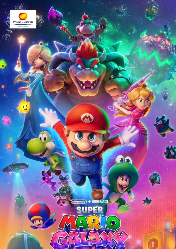 Cinema "Super Mario Galaxy: o filme"