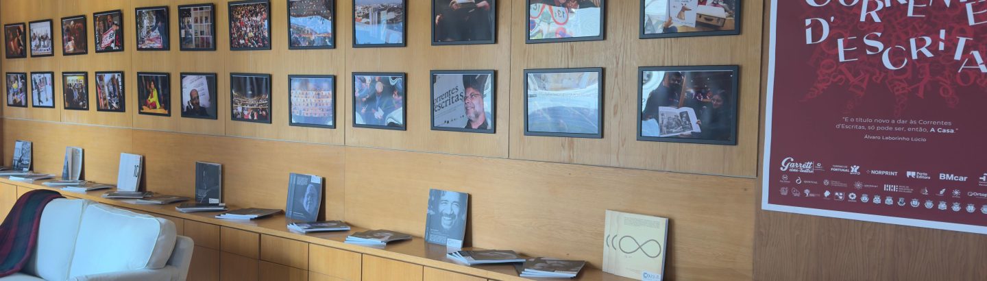 Correntes d'Escritas em destaque no Posto de Turismo